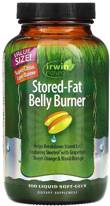 어윈내추럴스 Stored Fat Belly Burner 액상 소프트젤 100정, 1개 - 쿠팡