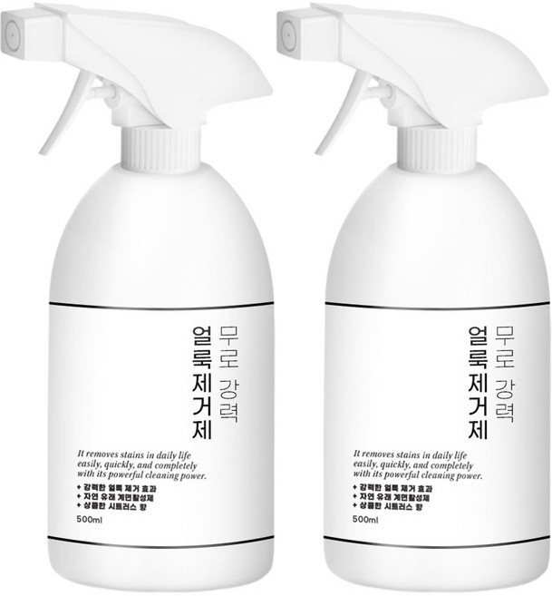 무로 강력 얼룩제거제 500ml 2개