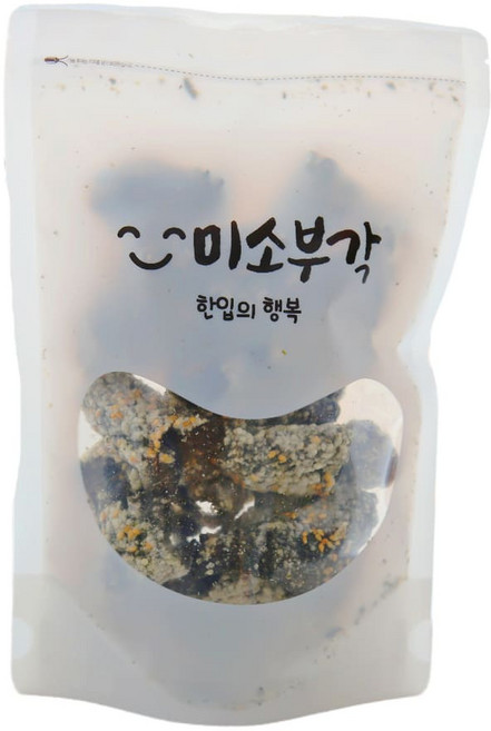 미소김부각[전통맛] 고소바삭 수제 찹쌀김부각, 4개, 60g