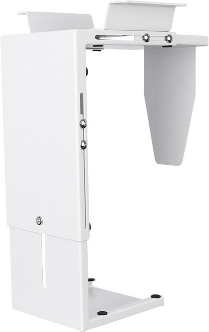 엔산마운트 CB-03 빅타워용 CPU홀더 책상아래설치 데스크탑 받침대, 화이트, 1개