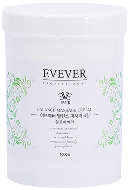 이브에버 밸런스 알로에베라 마사지크림, 1L, 1개