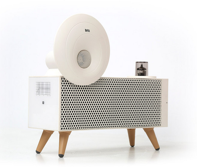 블루투스 진공관앰프 오디오엠프 AUX NFC연결 스피커