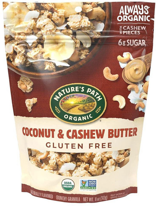Natures Path 코코넛 캐슈 버터 그래놀라 312g