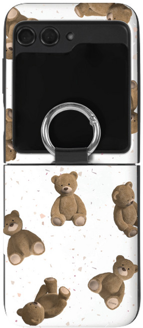 98가지 카드2장이 수납되는 마그네틱 링고리 디자인 플립6 케이스