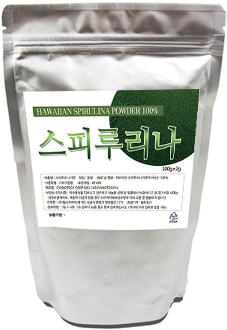 스피루리나분말 스피루리나가루 스피룰리나, 500g, 1개