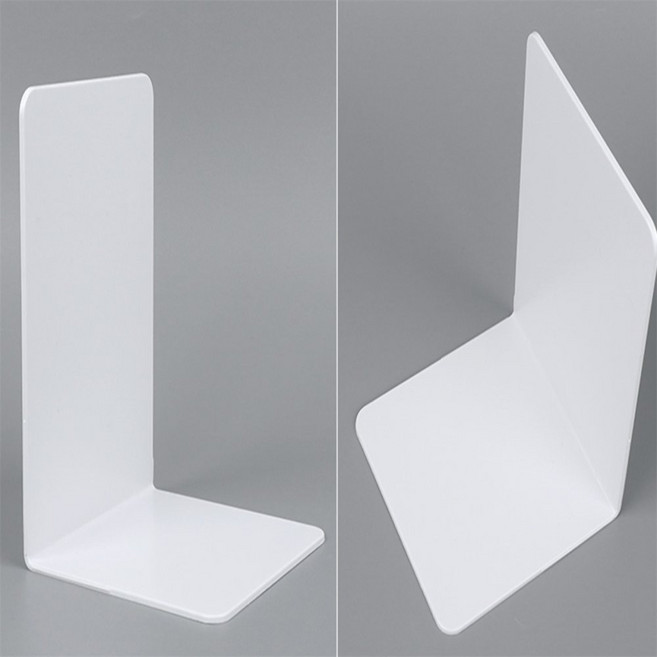 민또 L형 북엔드 1P 책쓰러짐방지, 그레이