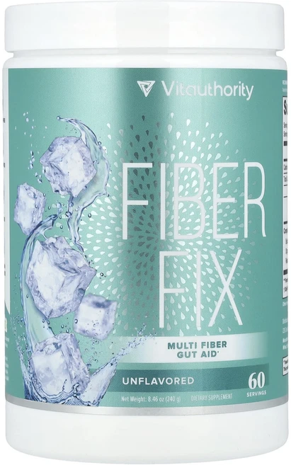 새해 첫좋은선물 Vitauthority Fiber Fix 종합섬유소 거트 보조제 무맛 240g(8.46oz) 제대로 할인합니다, VitauthorityFiberFix종합섬유소거트보조제, 240g, 1개 - 쿠팡