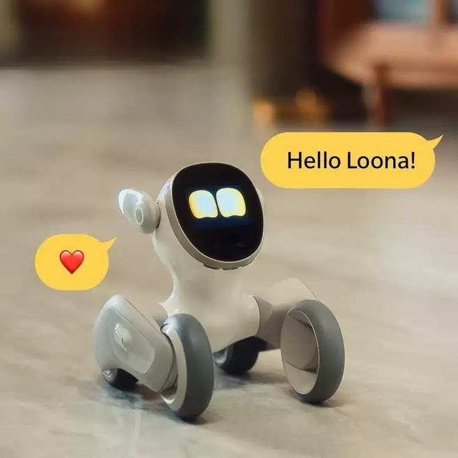 반려로봇 Loona 루나 스마트 AI 로봇 애완동물 음성명령, 1개, 기본구성