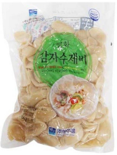 평화 감자수제비1kg 10개 1박스, 1kg