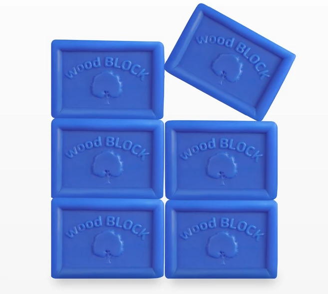 우드블럭 샴푸바 W004 페퍼민트&유황소금 [지성] (세정/피지/각질), 6개, 110g - 쿠팡