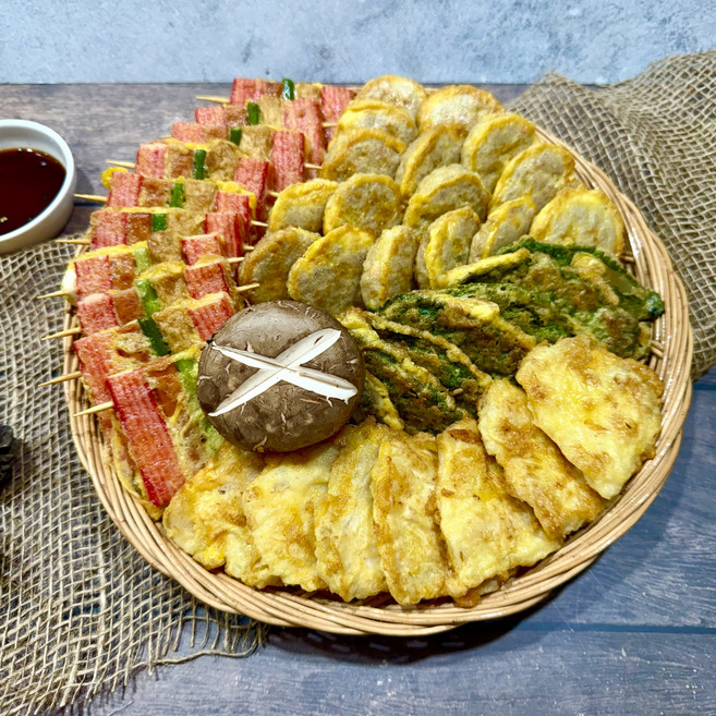 [100%수제전] 당일조리 동그랑땡 꼬지전 깻잎전 동태전 모듬전 4종 750g, 1개