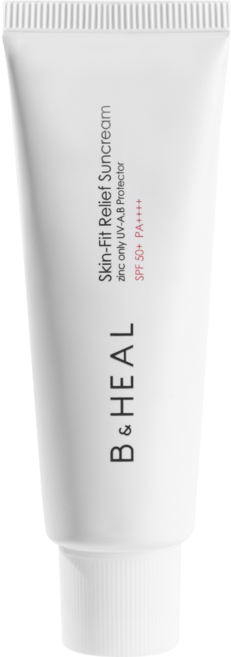 비앤힐 스킨핏 릴리프 트라넥삼산 기미 선크림 50ml / 무기자차 SPF 50+ PA++++, 1개