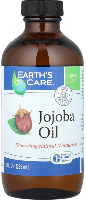 Earth's Care 100% 순수 호호바 오일 냉압착 방식 236ml (8 fl oz) ERC-00318 - 쿠팡