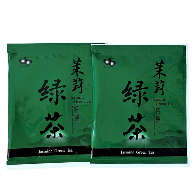 Jasmine Green Tea 綠茶 特選 苿莉綠茶 台灣茶 聯興茶, 2g, 1套, 200個裝