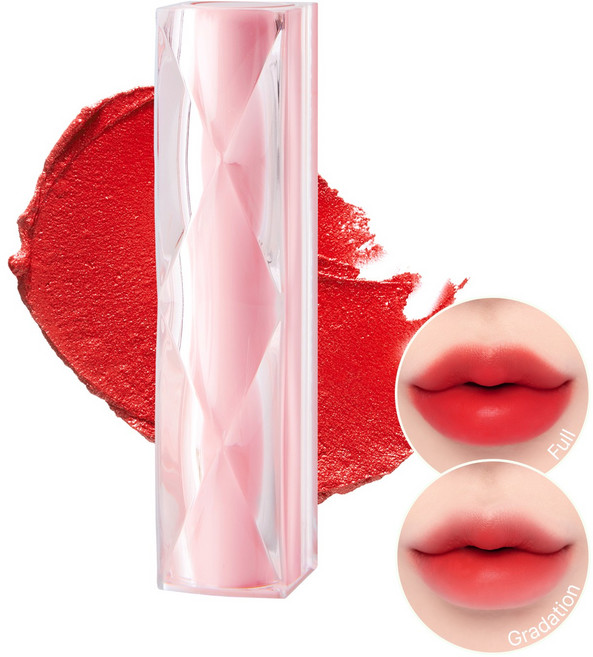 YNM 크림 매트 립스틱, 1개, 5.5g, 04 플레임레드