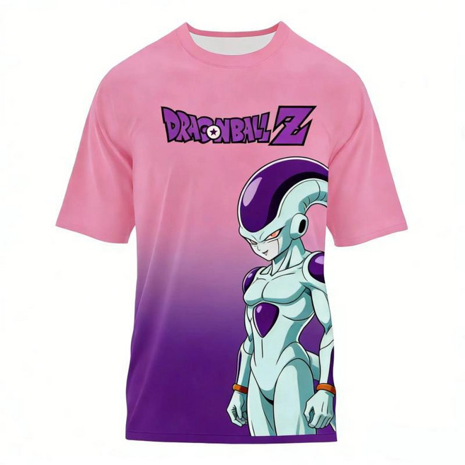 여름 드래곤 볼 티셔츠 아동용 애니메이션 반팔, 6. TO998ZW, C. 4XL