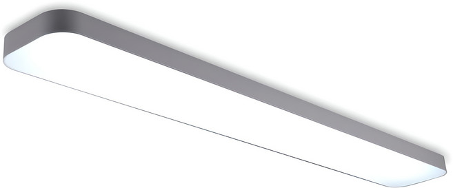 LED 미러 주방 칩 천장등 60W, 화이트 + 주광색