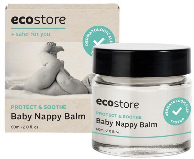 호주 에코스토어 Ecostore Baby Nappy Balm 6 어린이 네피 밤 아기 기저귀 오인트먼트, 5개, 60ml