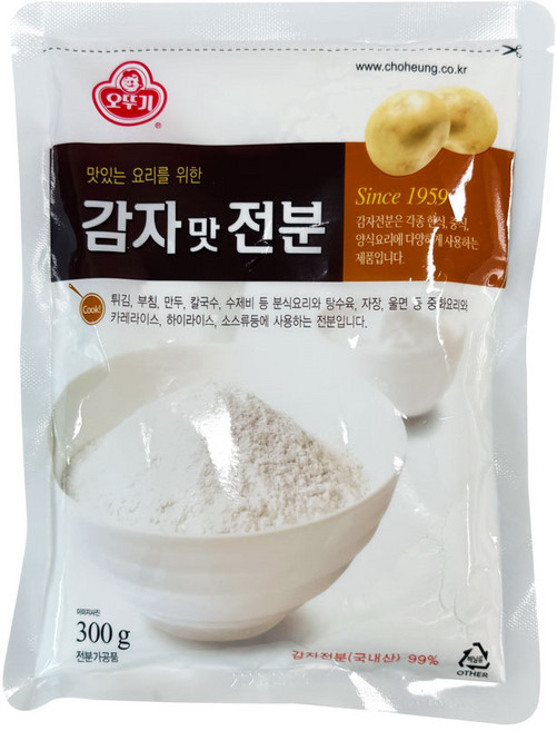 오뚜기 감자맛 전분, 300g, 1개