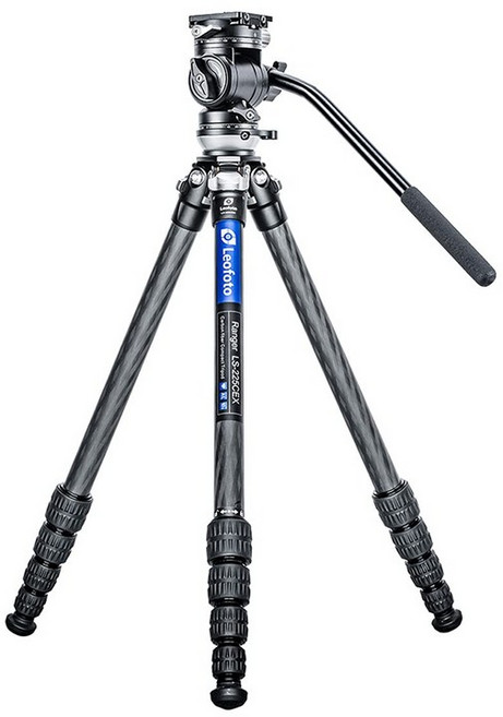 Leofoto 레오포토 LS-225CEX+BV-1R비디오 운대 세트 국내 정규 수입품, 1개, 상세페이지 참조