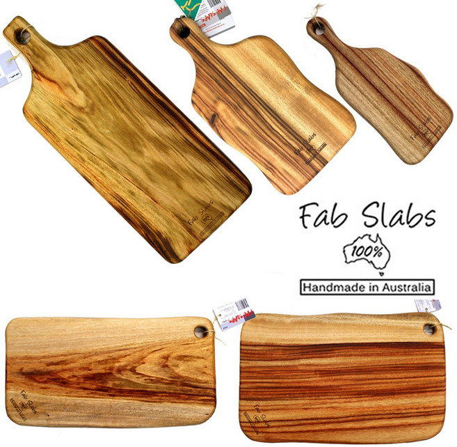 호주 직배송 팹슬랩스(Fab Slaps) 캄포 도마 5종 - 손잡이 도마 플레이팅 도마, 옵션2.미디엄 패들(손잡이), 1개