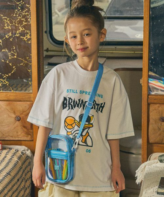 브라운브레스 KIDS brownbreathkids KIDS JELLY CROSS BAG - BLUIE, ONE
