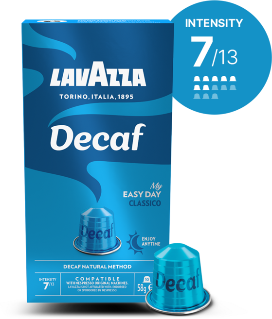 라바짜 디카페인 클라시코 10P 네스프레소 호환캡슐 커피, 1개, 10개입, 5.8g