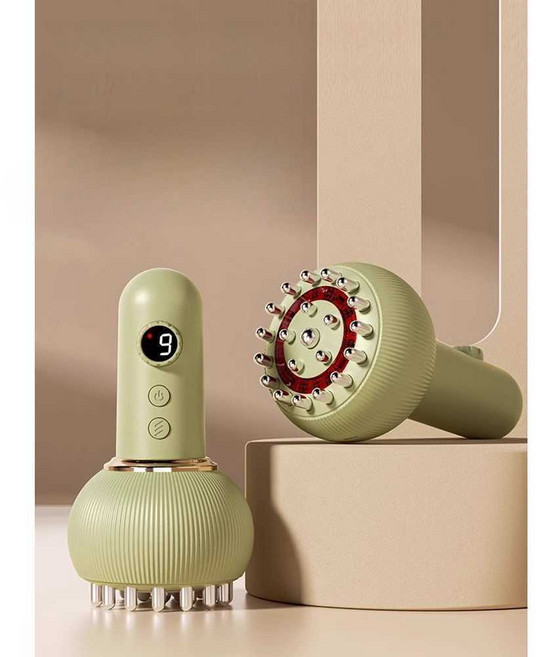 낙원굿즈 배 마사지기 충전식 쾌변 뱃살 찜질기, 상세페이지 참고, 경락 마사지기+오일300ml