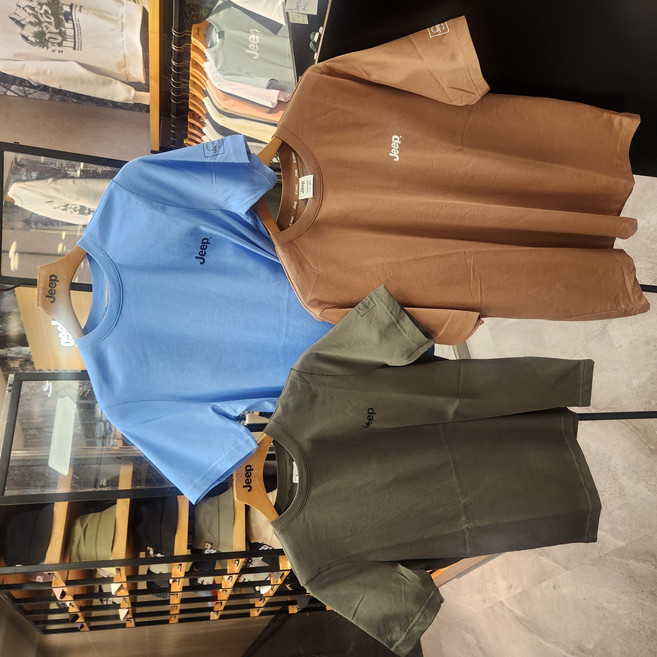 지프 기본핏 JEEP 반팔 티셔츠 6컬러 JQ2TSU092