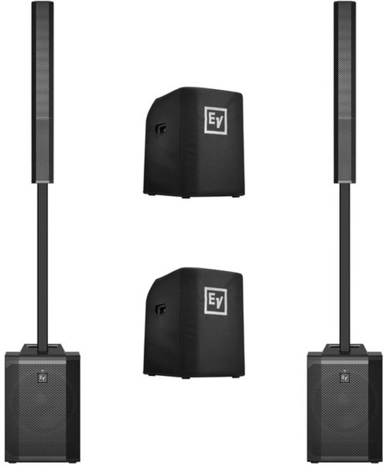 E-VOLVE 50 스피커 한 쌍 커버 포함 품질, 01 Black