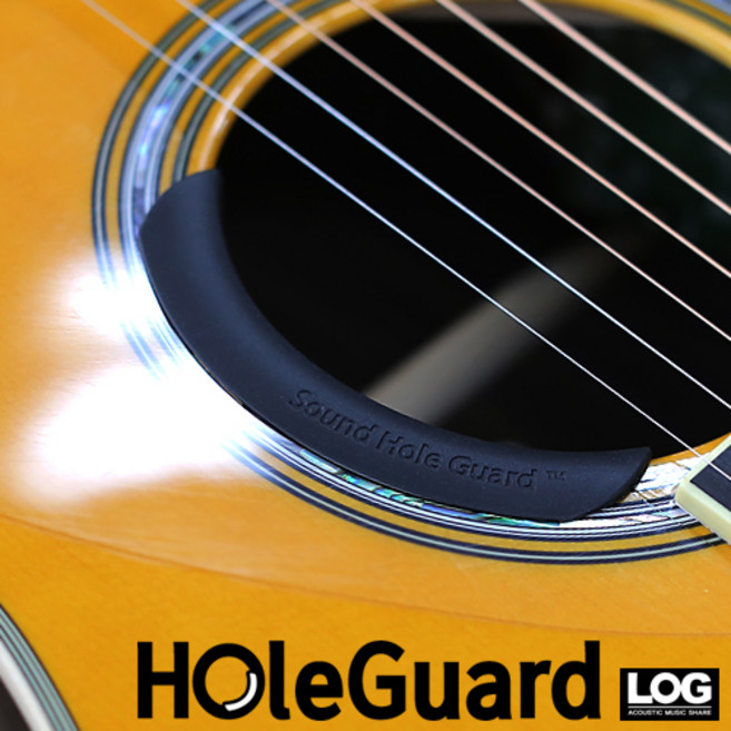 어쿠스틱 사운드홀 가드 블랙, 1개