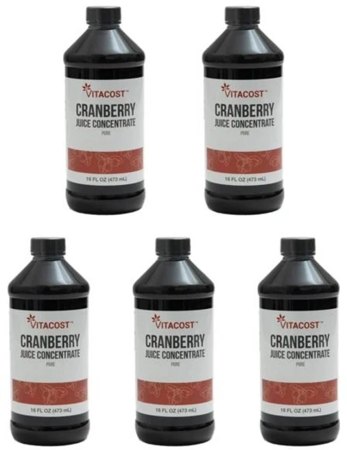 비타코스트 크랜베리 주스 컨센트레이트 퓨어 473ml, 5개 - 쿠팡