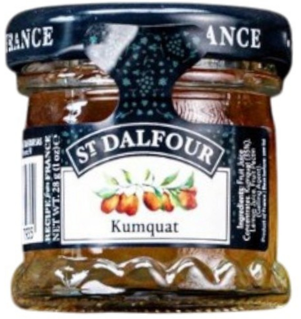 샹달프 미니잼 베이커리재료 스프레드 금귤잼, 1개, 28g