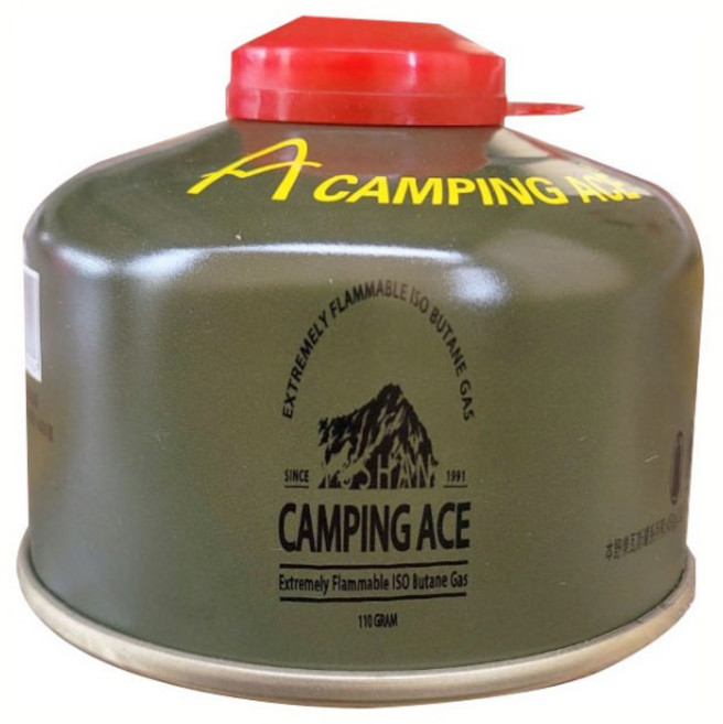CAMPING ACE 野樂 登山高效能瓦斯罐 110g, 1個