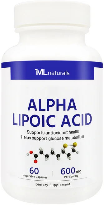 [미국빠른직구] 마이라이프 내추럴스 알파리포산 600 mg 60 야채캡슐, 1개, 60정 - 쿠팡