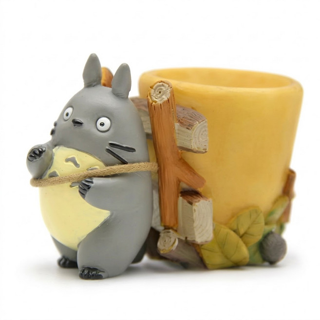 이웃집 토토로 피규어 고양이 버스 화분, 3