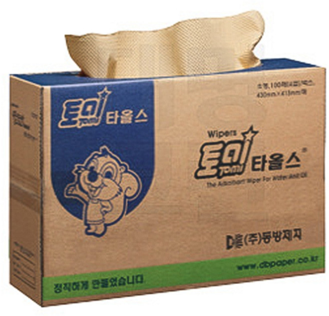 토미 토미타올스 100매 DBK-201 기름흡착제 기름종이 와이퍼타올 1박스, 1개