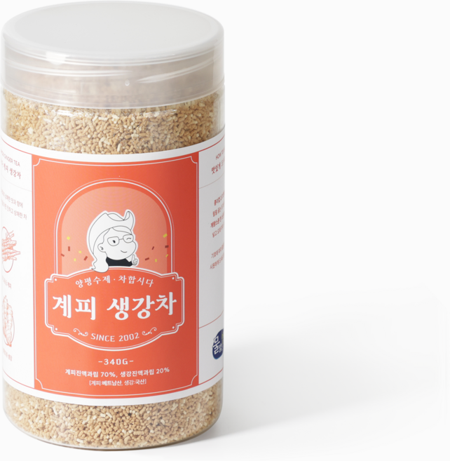 차합시다 계피 생강차, 340g, 1개입, 1개