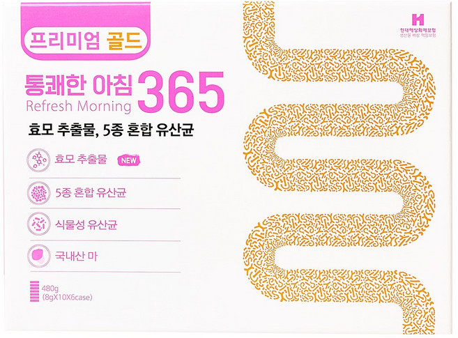 통쾌삼 통쾌한 아침 365, 6박스, 80g