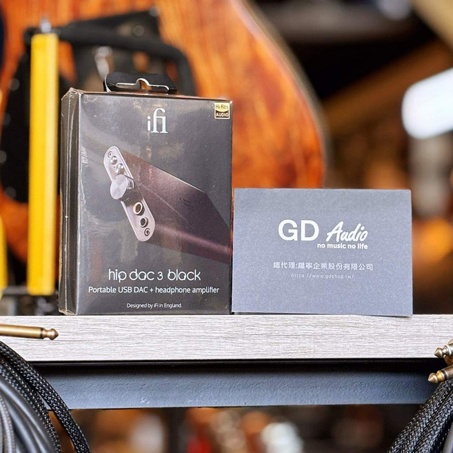 iFi Audio 悅爾法 隨身耳擴 DAC - HIFI發燒公司貨一年保, 1個, HIP DAC 3 黑色
