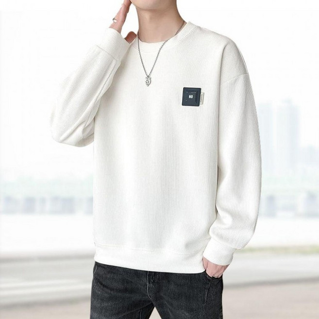 무지 긴팔티 이너 롱 슬리브 티셔츠 긴팔 쭉티 0409