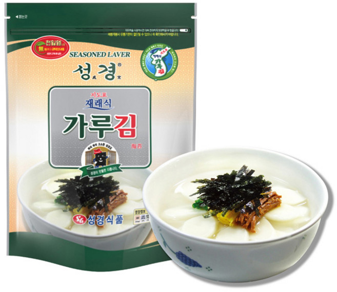지도표 성경김 맛지도 김가루 1kg 4개 한박스