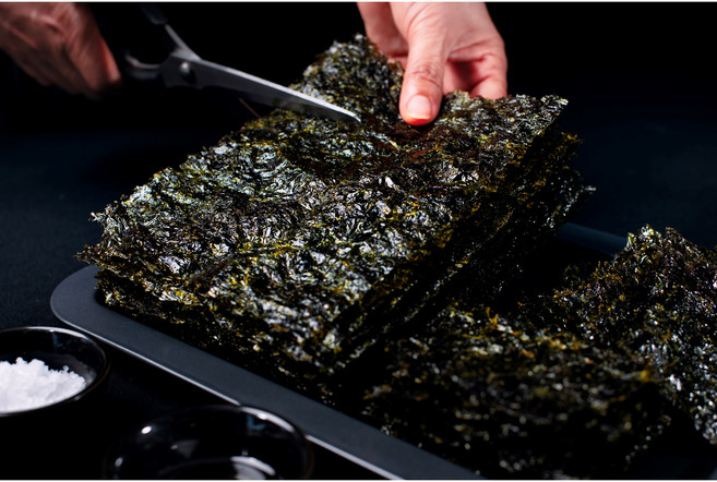 완도점빵 즉석구이김 맥반석 곱창김 6봉 완도김공장, 25g