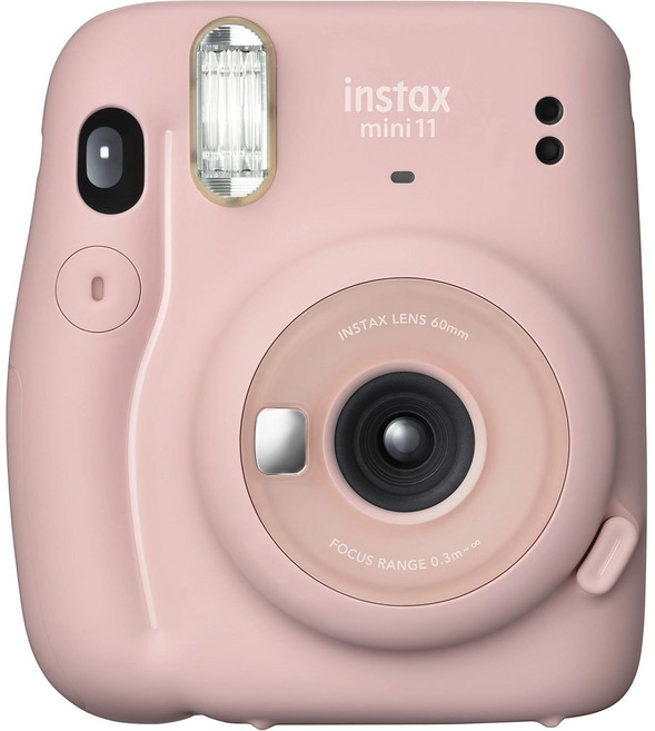 FUJIFILM 인스턴트 카메라 체키 instax mini 11 브러쉬 핑크 INS MINI 11 PINK, 1개