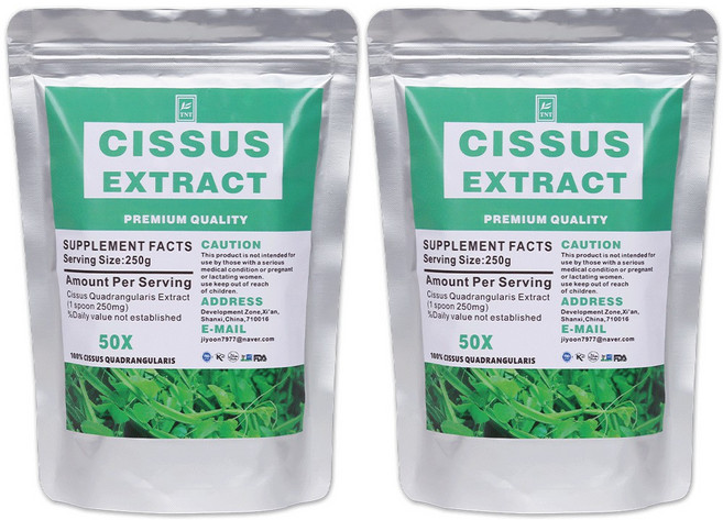 티엔티 시서스 가루 50배 고농축 분말 추출물 시서스가루, 250g, 2개