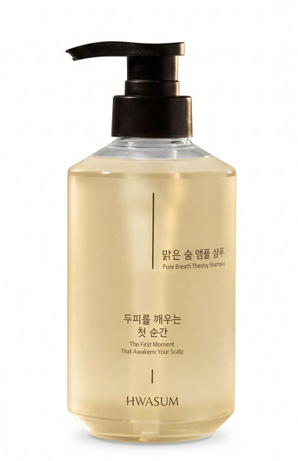화숨 맑은 숨 앰플 약산성 두피케어 수영샴푸, 1개, 500ml