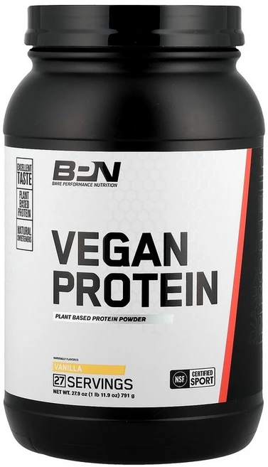 BPN Vegan Protein Vanilla 1 lb 11.9 oz (791 g), 789 g, 1개 - 쿠팡