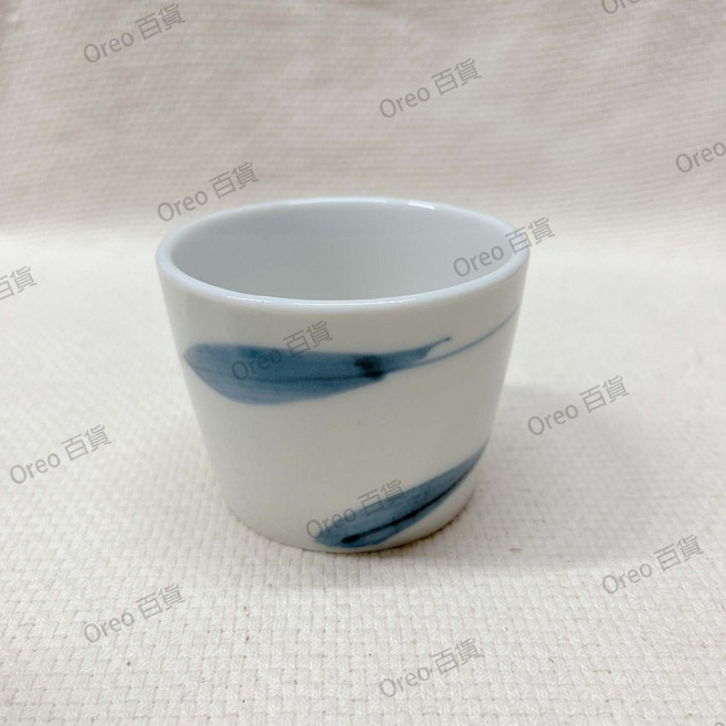 日本製 藍葉/海物 小茶杯 茶碗蒸杯 抹茶杯, 1個, Ａ, 藍葉/海物, Ａ