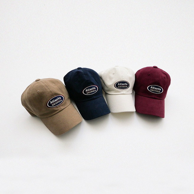 아틀란타 패치 코튼 볼캡(4color)