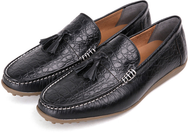 RHJ-54-47 테슬 남자로퍼 낮은굽1센치 소가죽 수제화